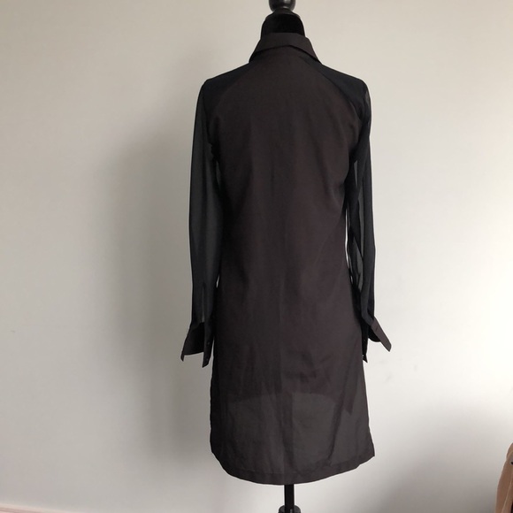 BCBGeneration 2 tone high/low dress/shirt Size XXS - Picture 3 of 6